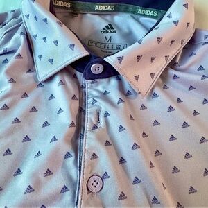 Adidas Lavender Patterned Shirt
